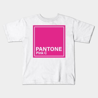 pantone Pink C Kids T-Shirt